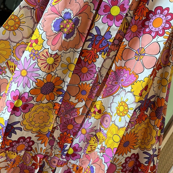 BORGO DE NOR Good Vibes Pink Biba Cotton Dress - Picture 7 of 16